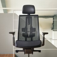 [무료시공] 듀오백 D3-HS 메쉬 사무용 컴퓨터 책상 의자