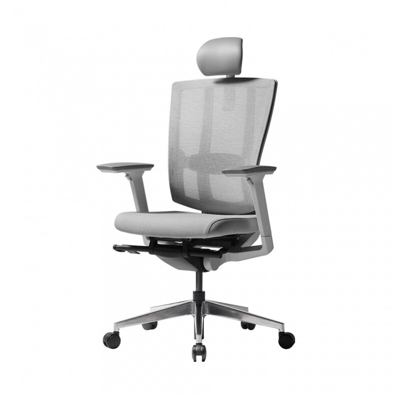 듀오백,듀오백 브라보 BR-200CW 알루미늄베이스 메쉬 컴퓨터 책상 의자