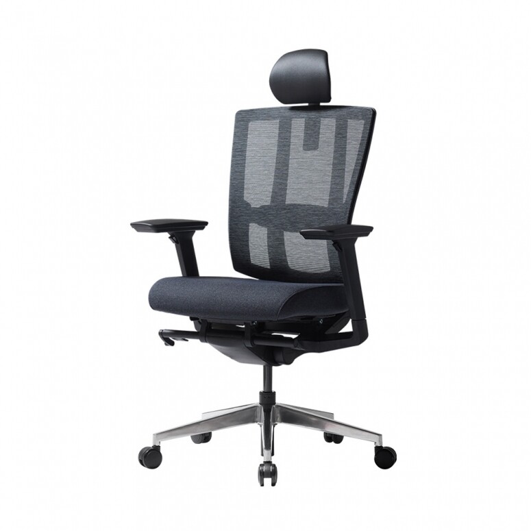 듀오백,듀오백 브라보 BR-200C 알루미늄베이스 메쉬 컴퓨터 책상 의자