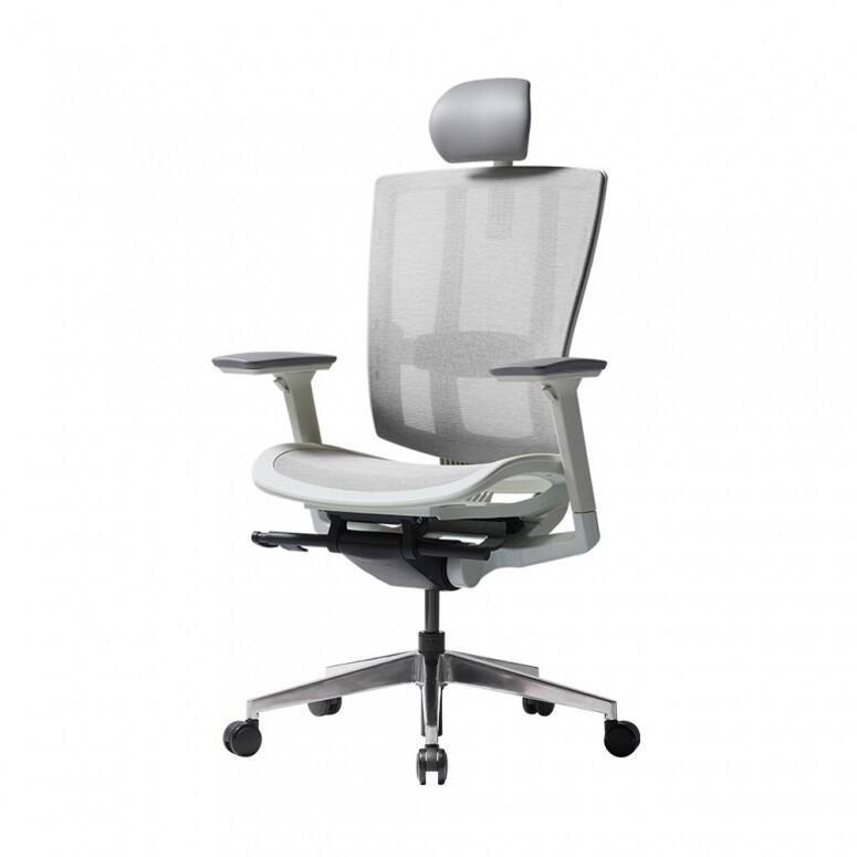 듀오백,듀오백 브라보 BR-200MW 알루미늄베이스 메쉬 컴퓨터 책상 의자