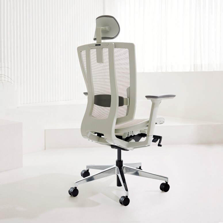 듀오백,듀오백 브라보 BR-200MW 알루미늄베이스 메쉬 컴퓨터 책상 의자