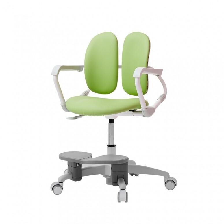 듀오백,[비노출]듀오백 밀키 MI-218 초등학생 어린이 책상 발받침 의자(중심봉&캐스터 옵션 선택 가능, 발받침 제공)