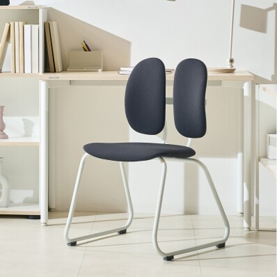 듀오백 D-043W 패브릭 학생 책상 독서실 의자