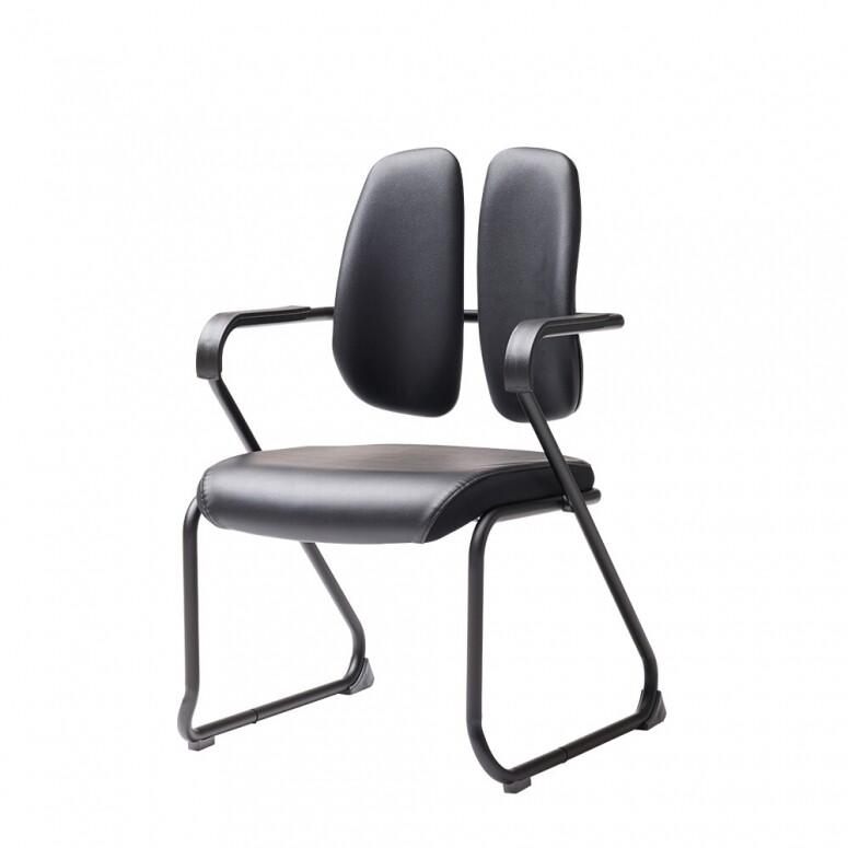 듀오백,듀오백 DK-073B 인조가죽 학생 책상 독서실 의자