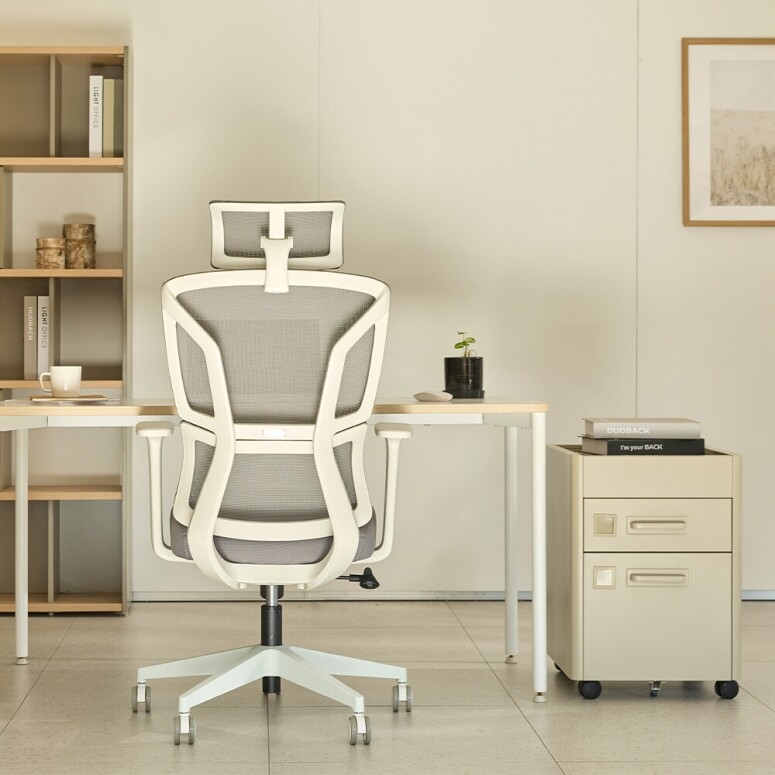 듀오백,듀오백 T-ZERO-W 메쉬 사무용 컴퓨터 책상 의자