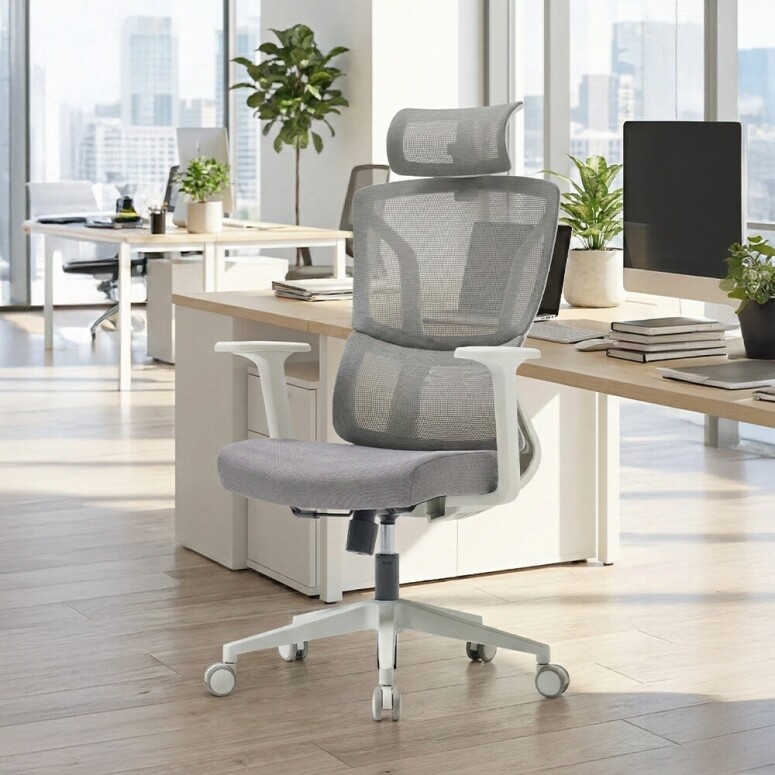 듀오백,듀오백 T-ZERO-W 메쉬 사무용 컴퓨터 책상 의자