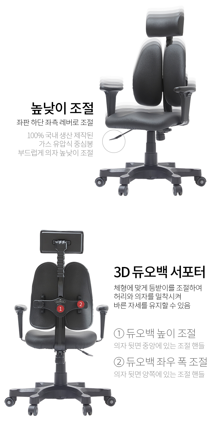 Dk 2500 인조가죽 듀오백